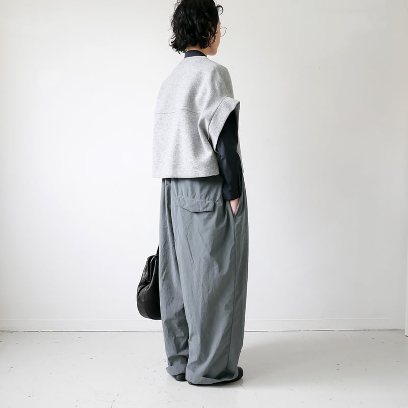SI-HIRAI｜スーヒライ｜ SHORT ROBE｜CHAW25-60115 ｜MELANG