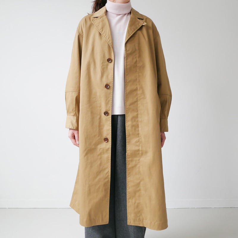 UNIVERSAL TISSU ロングコート UNIVERSAL TISSU｜ユニヴァーサルティシュ｜ナイロンタスラン フライ