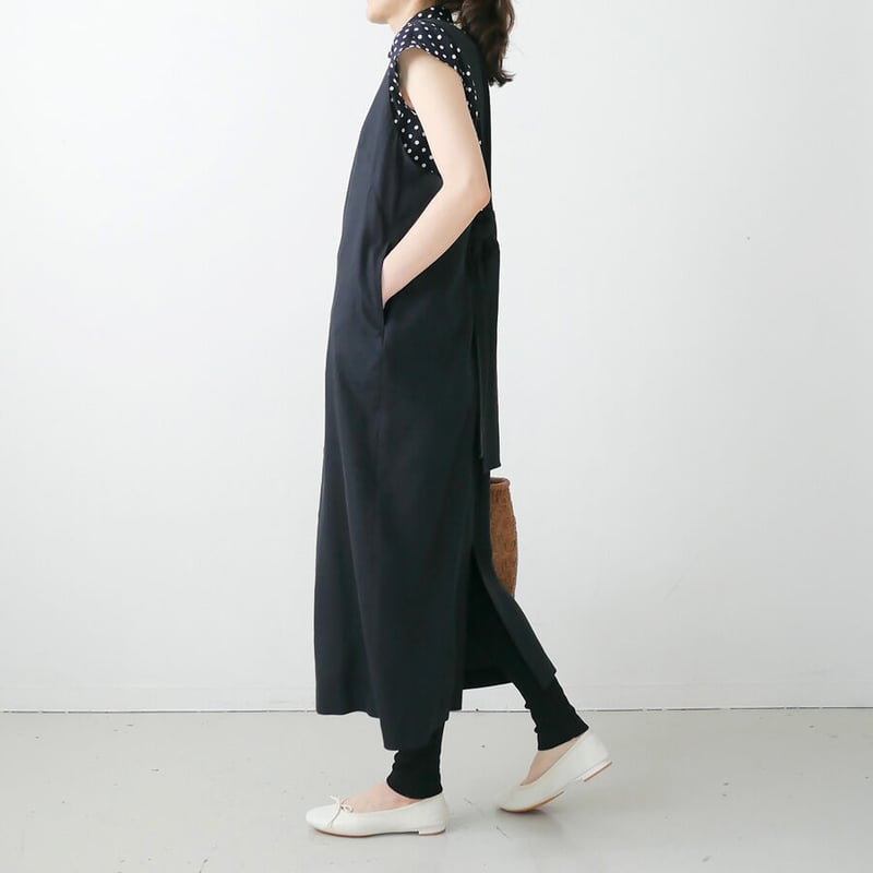 SACRA｜サクラ ｜VISCOSE LINEN OP｜123113041｜BLACK | G