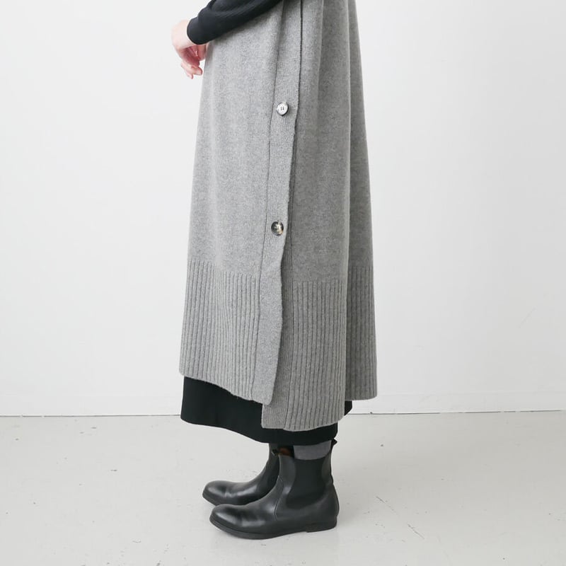 SACRA｜サクラ ｜HALF WORSTED WOOL LAYERED OP｜1225340
