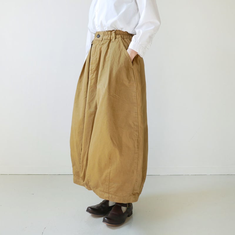 HARVESTY｜ハーベスティ｜ CIRCUS SKIRT｜サーカススカート｜BEIGE｜A