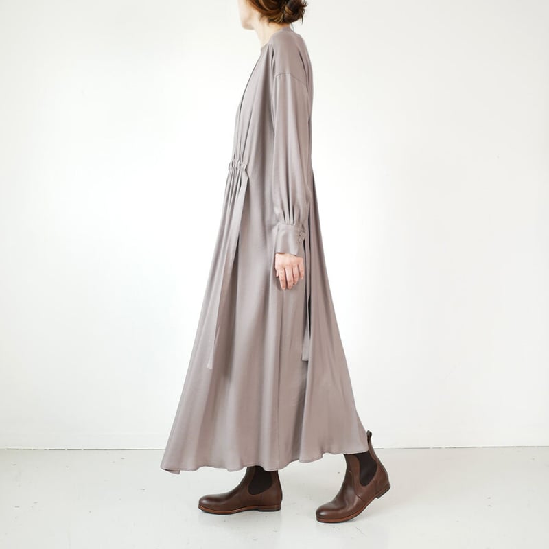 SACRA TRIACE VINTAGE TWILL OP ギャザーワンピース SACRA ｜ サクラ｜TRIACE VINTAGE TWILL OP ギャザーワンピース