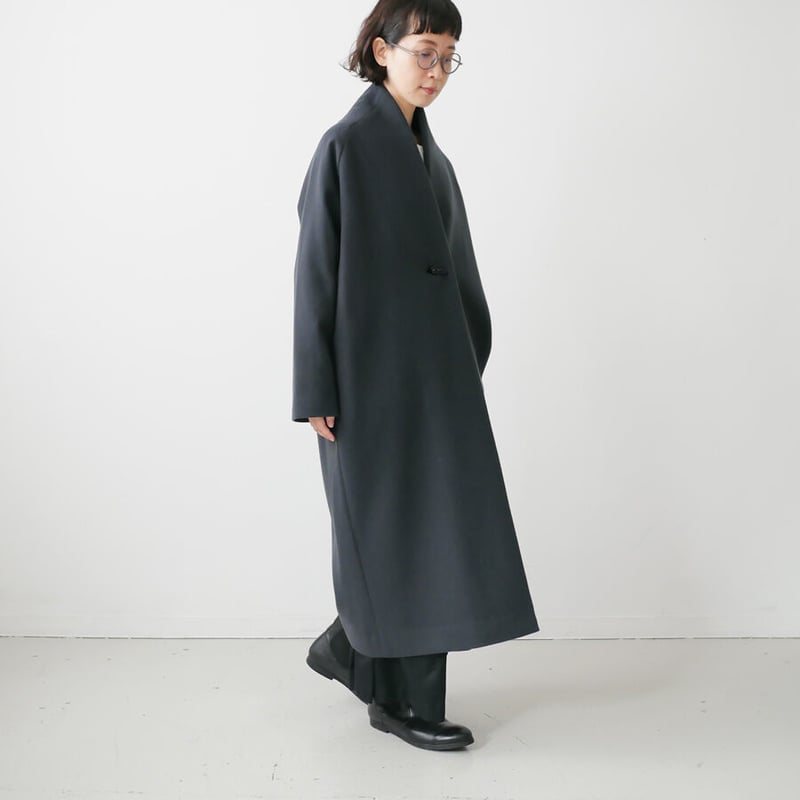 SI-HIRAI｜スーヒライ｜ J NO COLLAR COAT｜CHAW25-4218｜IR