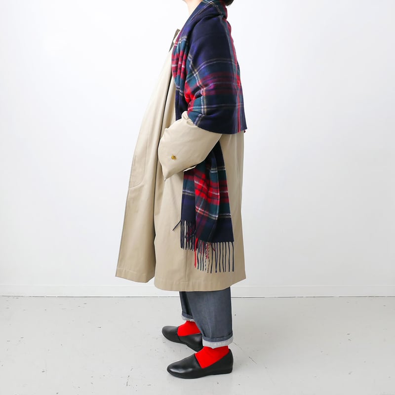 miffew｜ミフュー｜ ギザコットン ダウンコート SINGLE SLEEVE DOWN C