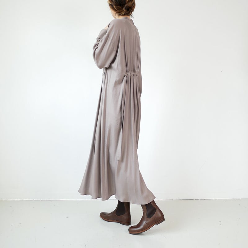 SACRA ｜ サクラ｜TRIACE VINTAGE TWILL OP ギャザーワンピース｜1