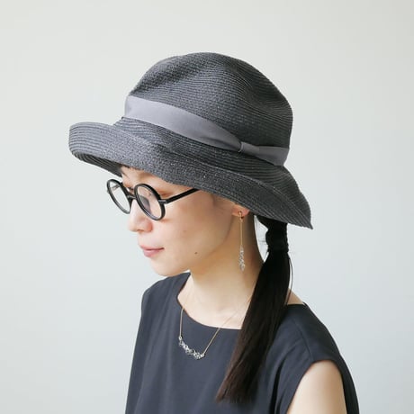mature ha. マチュアーハ　チャコール　黒　グレー mature ha. | マチュアーハ ｜free hat linen｜MSF-02｜ind