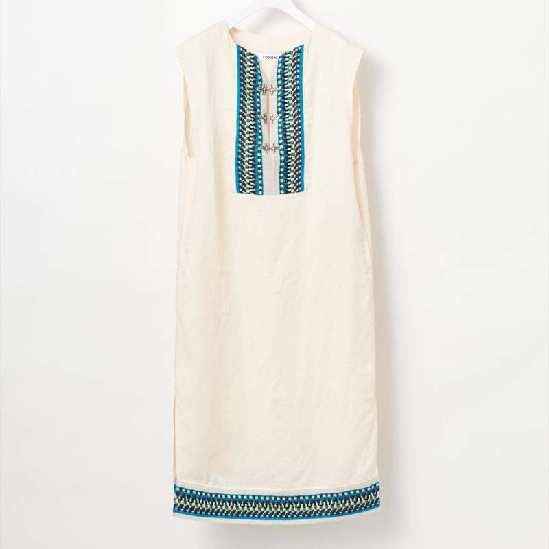 COOHEM| コーヘン | BOHEMIAN KNIT DETAIL ONE-PIECE|1 COOHEM| コーヘン | BOHEMIAN KNIT DETAIL ONE-PIECE|1