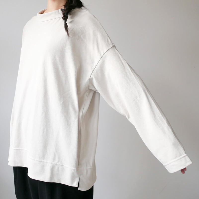 FIRMUM|フィルマム|製品染 20/-スパンポリエステル天竺クルー FIRMUM|フィルマム|製品染 20/-スパンポリエステル天竺クルー