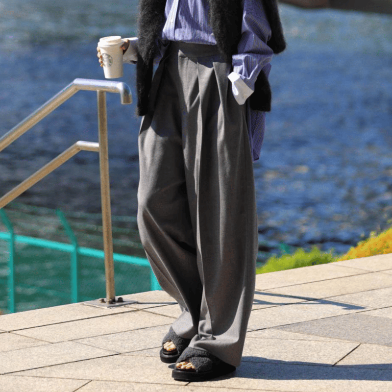 SACRA サクラ｜SUPER FINE FLANNEL PANTS｜124518112｜G
