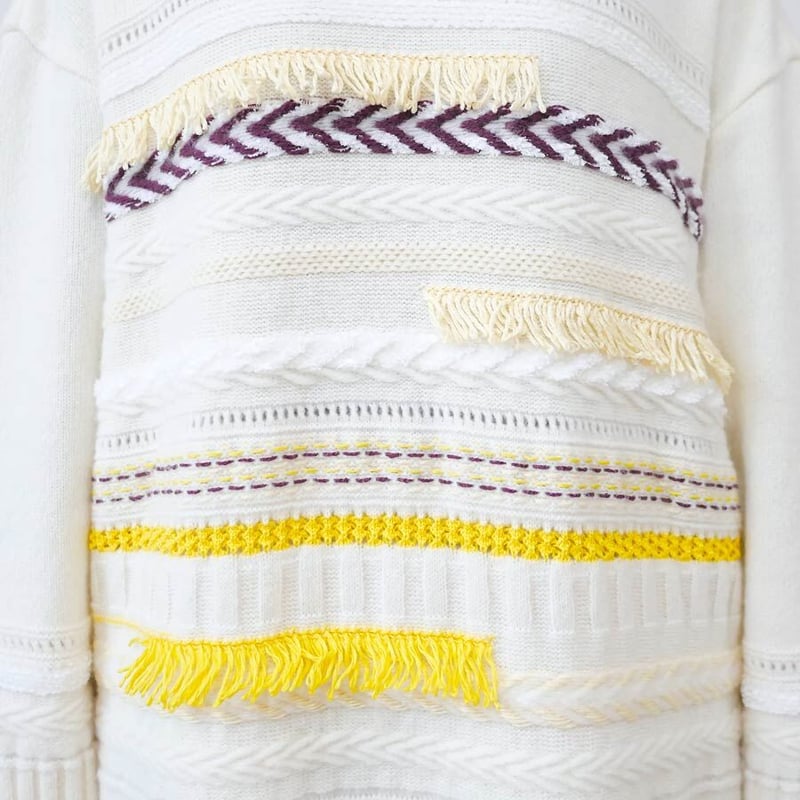 COOHEM| コーヘン | WOMEN_MULTI TWEEDY KNIT ONE-PIEC