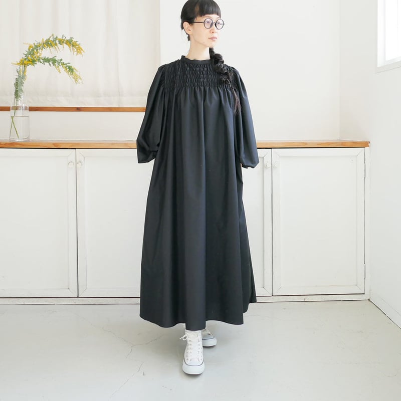 美品！　UNIVERSAL TISSU　ビッグワイド　コットンワンピース UNIVERSAL TISSU｜ ギャルリティシュ｜オーガニックコットンリ
