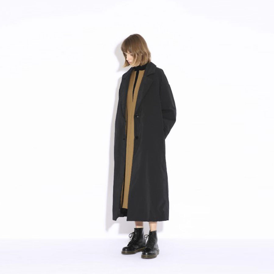 SACRA｜サクラ｜PADDING COAT パディングコート｜BLACK｜ | GOUACH