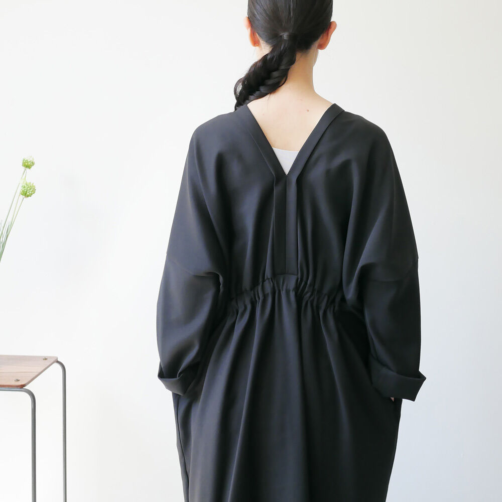 SI-HIRAI｜スーヒライ｜ダブルクロスレクタングルドレス