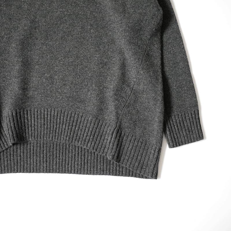 SACRA｜サクラ ｜HALF WORSTED WOOL TOP｜121533081｜CHAC
