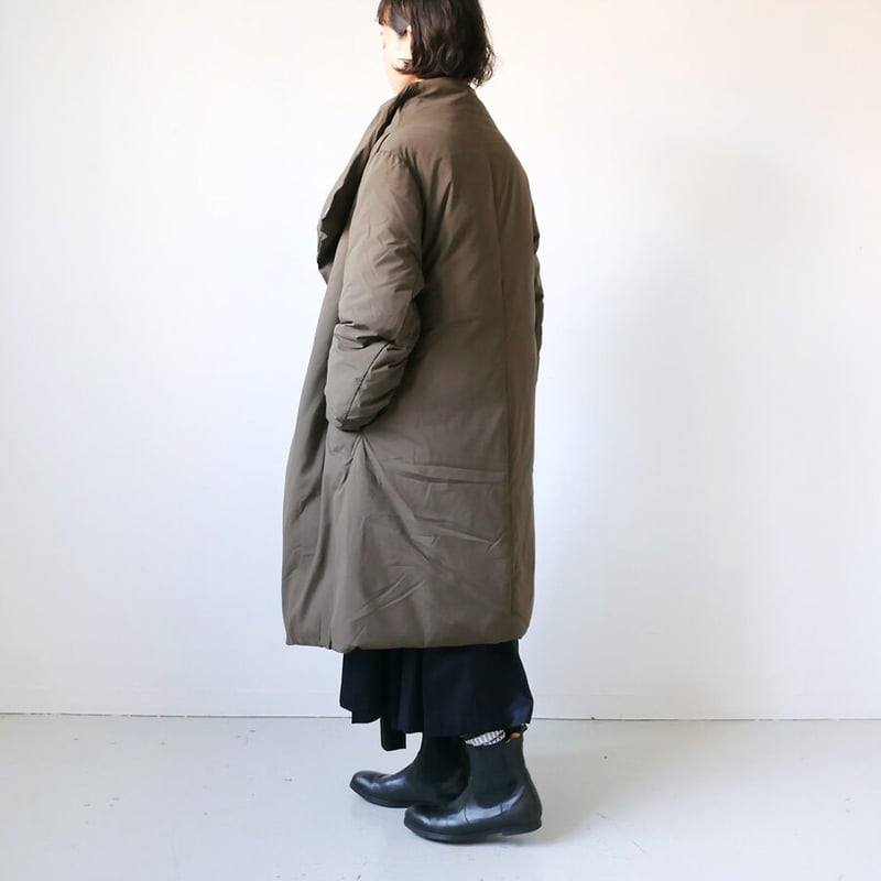 The Loft Labo｜ロフトラボ｜ スクエアダウンコート｜VOBB｜BROWN | GO