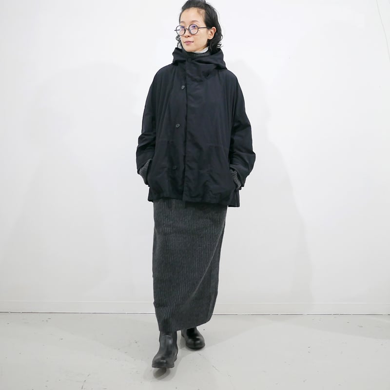 FIRMUM フィルマム ナイロンタッサー オーバーサイズモッズコート FIRMUM｜フィルマム｜ナイロン タッサー / ガーメントダイ モッズ