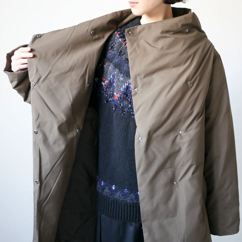 The Loft Labo｜ロフトラボ｜ スクエアダウンコート｜VOBB｜BLACK | GO