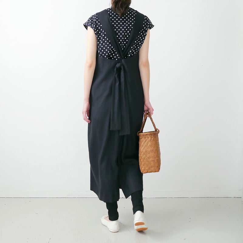 SACRA｜サクラ ｜VISCOSE LINEN OP｜123113041｜BLACK | G