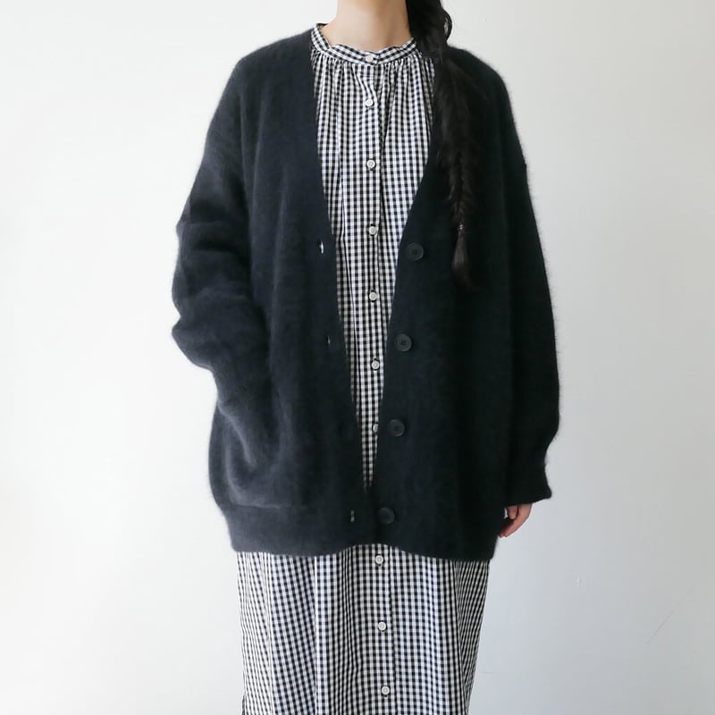 【美品】イエナ取扱ブランドC.T.PLAGE ラクーンロングカーディガン C.T.plage｜シーティープラージュ｜ラクーンカーディガン｜CT20347