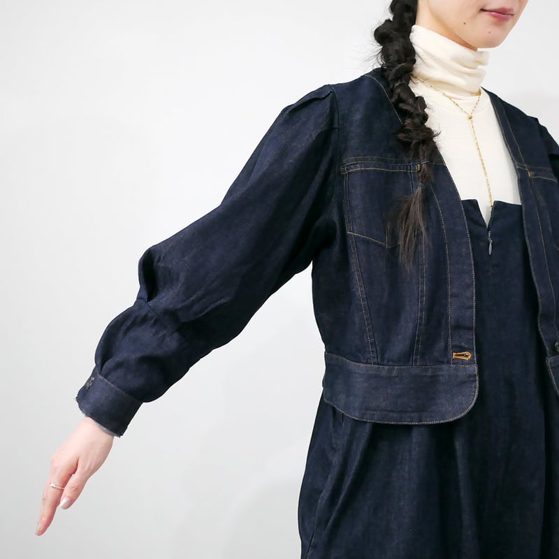 si-si-si ヴィクトリアンジャケット　size38 楽天市場】Si-Si-Si スースースー コットン デニム ヴィクトリア