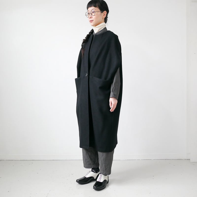 SI-HIRAI｜スーヒライ｜コクーン ROBE｜CHAW25-5017｜BLACK | G