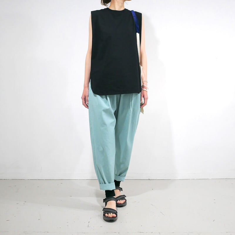 SACRA|サクラ |PREMIUM COTTON TOP|123147091|BLACK | SACRA|サクラ |PREMIUM COTTON TOP|123147091|BLACK |