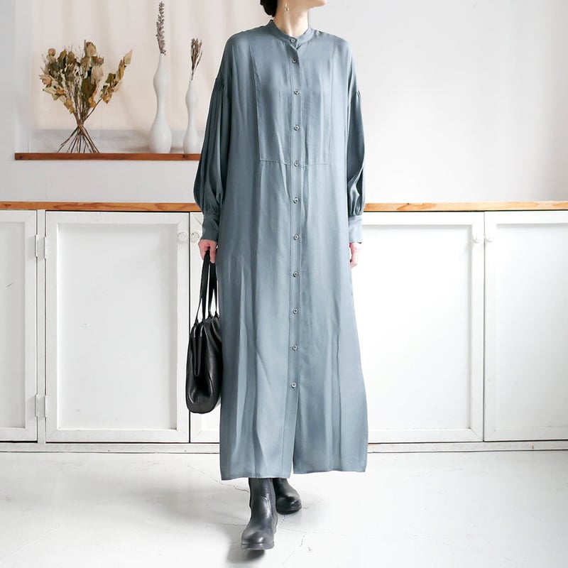 SACRA ｜ サクラ｜TRIACE VINTAGE TWILL OP ギャザースリーブ