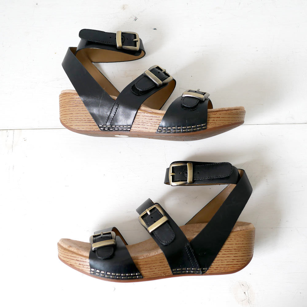 DANSKO｜ダンスコ｜LOU｜ルー｜ Black Burnished Calf | GOU