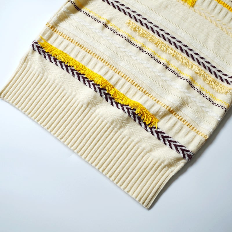 COOHEM| コーヘン | WOMEN_MULTI TWEEDY KNIT ONE-PIEC