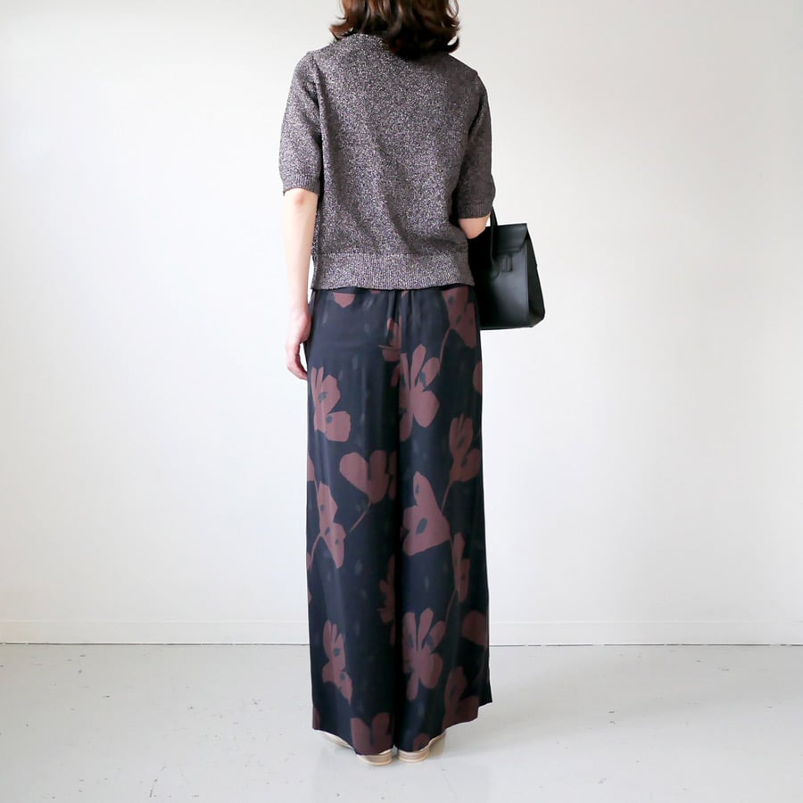 【2024AW新作未使用品】SACRA MODERN FLOWER SKIRT SACRA - 【2024aw、極美品】SACRAサクラ MODERN FLOWER SKIRTの