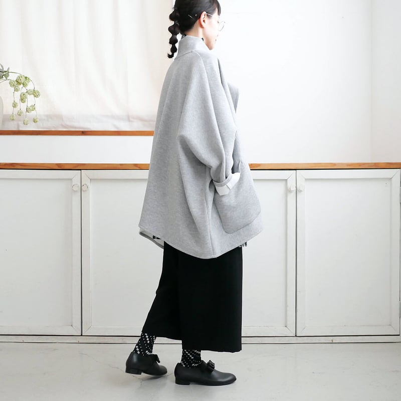 MARMARI｜マルマリ ｜スタンドカラージャケット｜MJK-32｜GREY | GOUACH