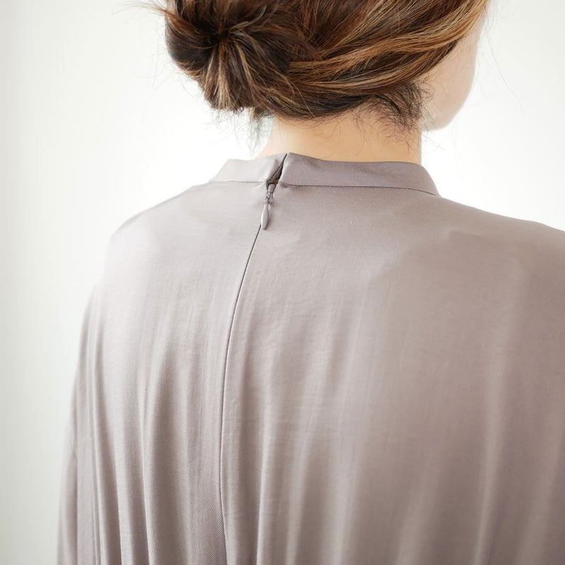 SACRA TRIACE VINTAGE TWILL OP ギャザーワンピース SACRA ｜ サクラ｜TRIACE VINTAGE TWILL OP ギャザーワンピース