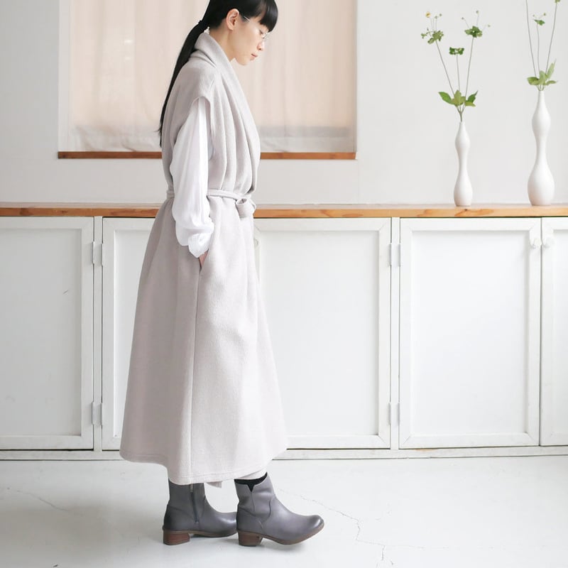スーヒライ ドレープ ローブ コート SI-HIRAI｜スーヒライ｜DRAPE-ROBE ドレープ ローブ｜CHAW19