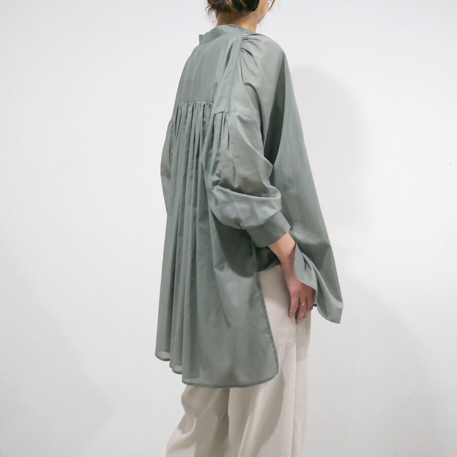 SACRA｜サクラ ｜FINE COTTON LAWN TOP|123118071|ASH G