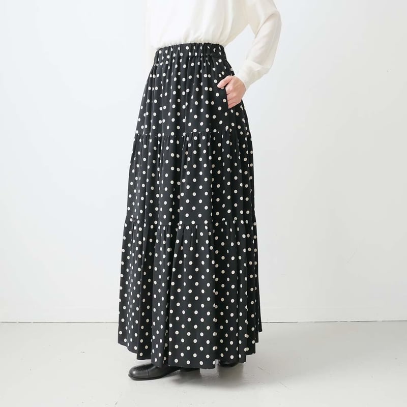 SACRA｜サクラ ｜POLKA DOT'S SKIRT｜ポルカドットスカート｜1206201...