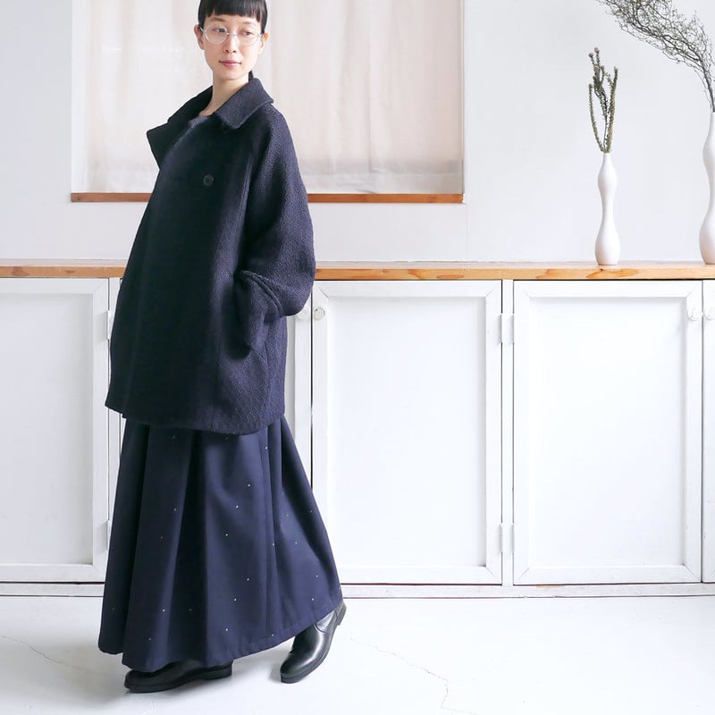 BLUEBLUEJAPAN｜ブルーブルージャパン｜ユキフブキウール ダブル