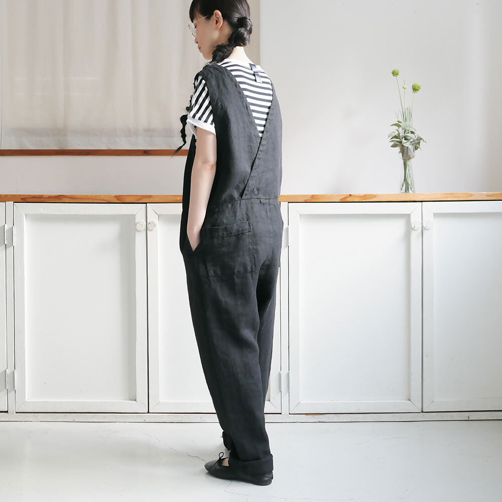 si-si-si comfort リネンコットン　オールインワン　サロペット si-si-si comfort リネンコットン オールインワン サロペット Si