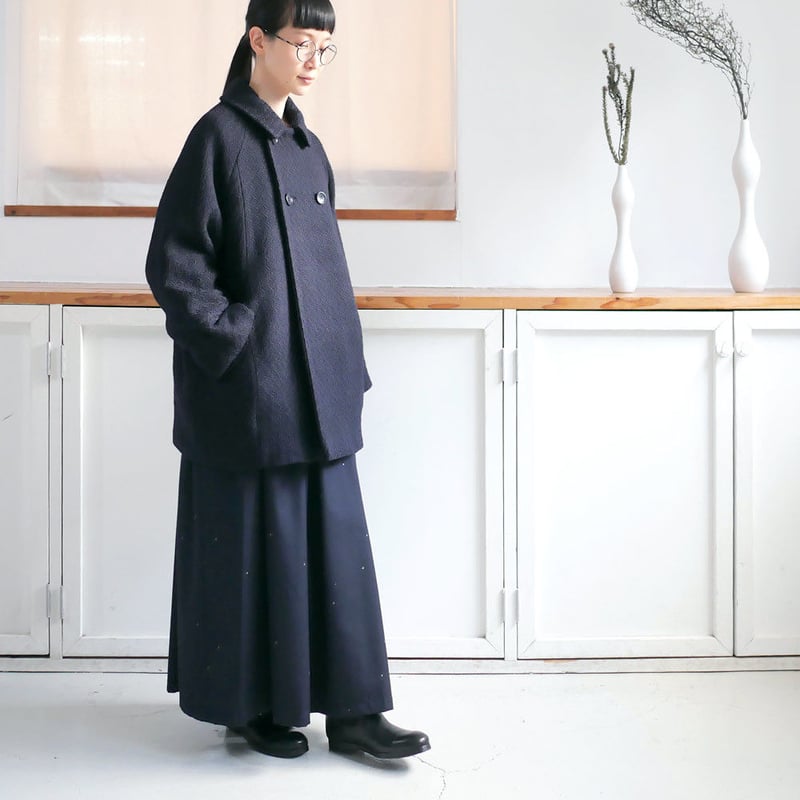 BLUEBLUEJAPAN｜ブルーブルージャパン｜ユキフブキウール ダブル