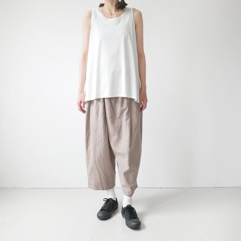 GOUACHE FUKUOKA ガッシュ福岡｜Aラインタンクトップ｜WHITE | GOUAC