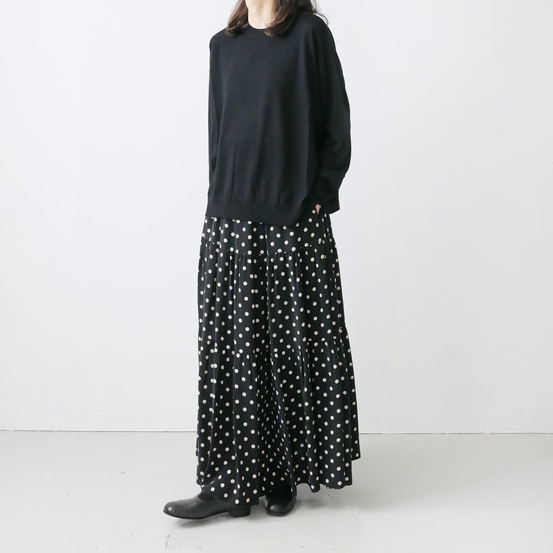 SACRA｜サクラ ｜POLKA DOT'S SKIRT｜ポルカドットスカート｜1206201