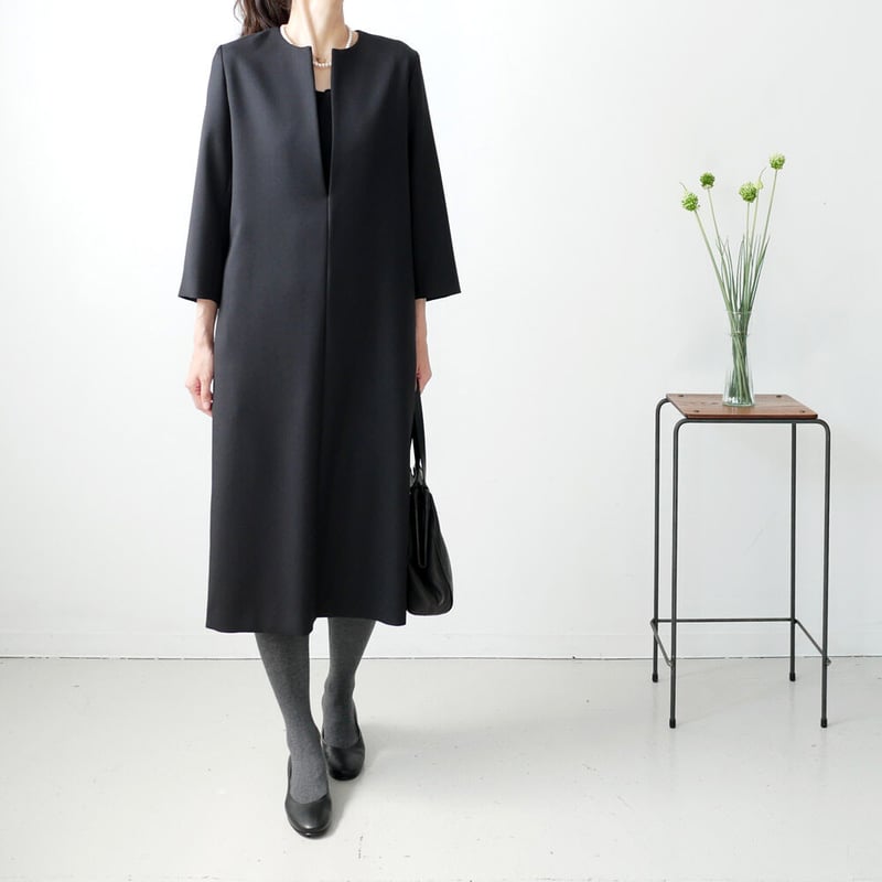 SACRA サクラ｜バックバルジカルゼワンピース｜119605041｜BLACK