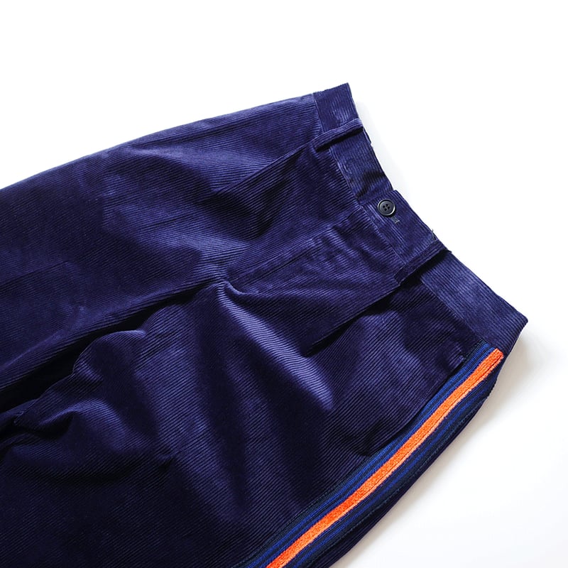COOHEM| コーヘン | KNIT SIDELINE CORDUROY PANTS|サイド COOHEM| コーヘン | KNIT SIDELINE CORDUROY PANTS|サイド