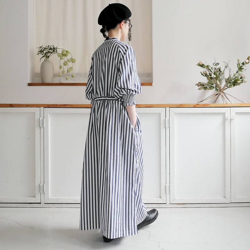 おみそUNIVERSAL TISSU ユニヴァーサルティシュワンピース UNIVERSAL TISSU｜ユニヴァーサルティシュ｜シャーリングスリーブ