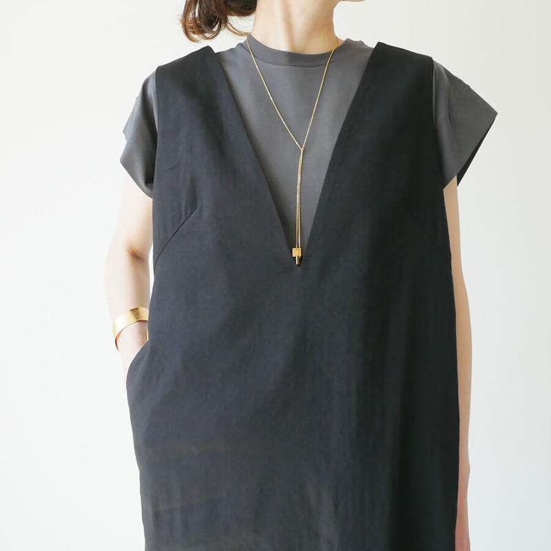 SACRA リネン レーヨン サロペット ブラック 38 SACRA リネン レーヨン サロペット ブラック 38 SACRA サクラ RAYON