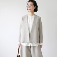 新品タグ付SACRAサクラLINEN COTTON CHAMBRAY GILET サクラ LINEN COTTON CHAMBRAY GILET SACRA レディース 国内正規