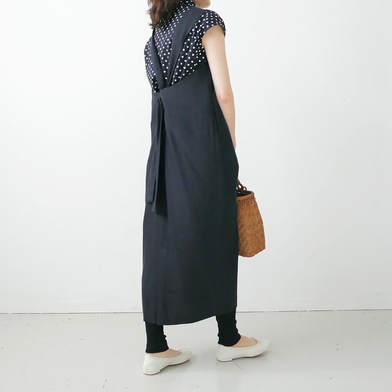 SACRA｜サクラ ｜VISCOSE LINEN OP｜123113041｜BLACK | G