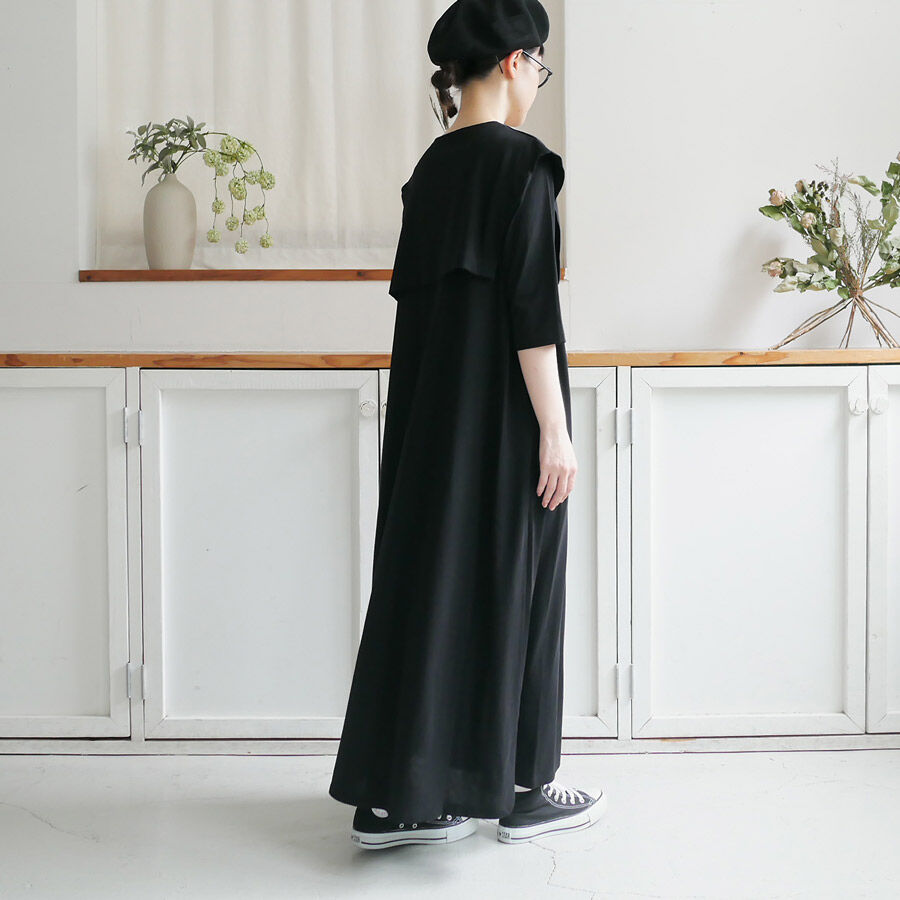 ワンピース siro slit zip big collar one-piece – BUNNY APARTMENT