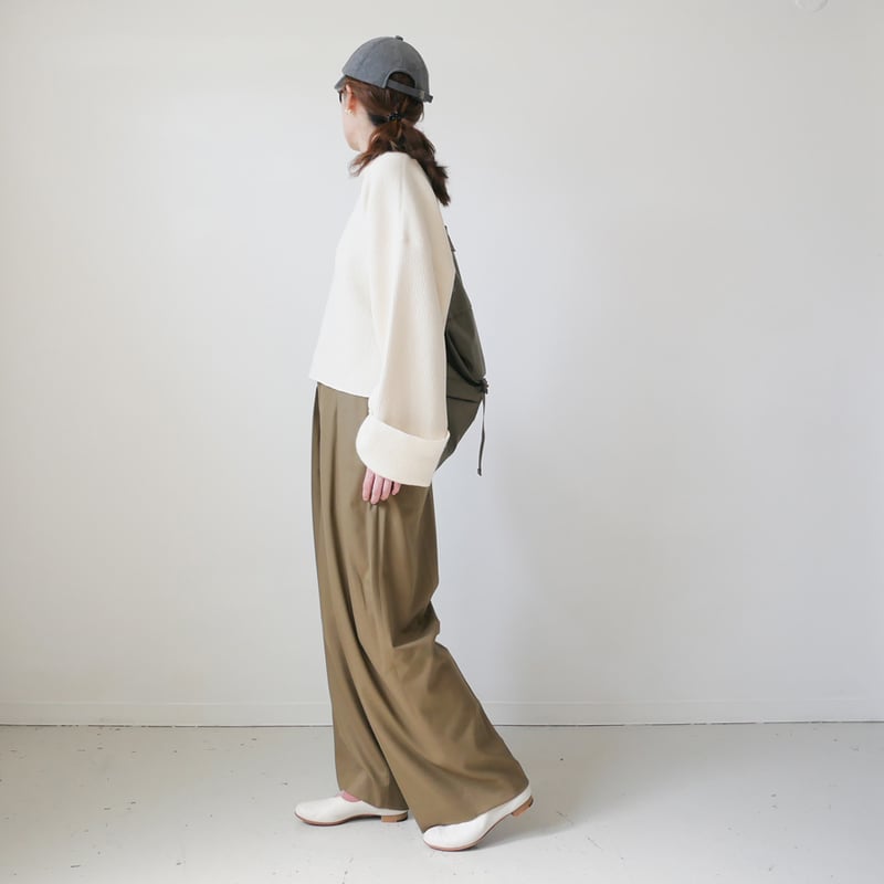 SACRA サクラ｜SUPER FINE FLANNEL PANTS｜124518112｜K