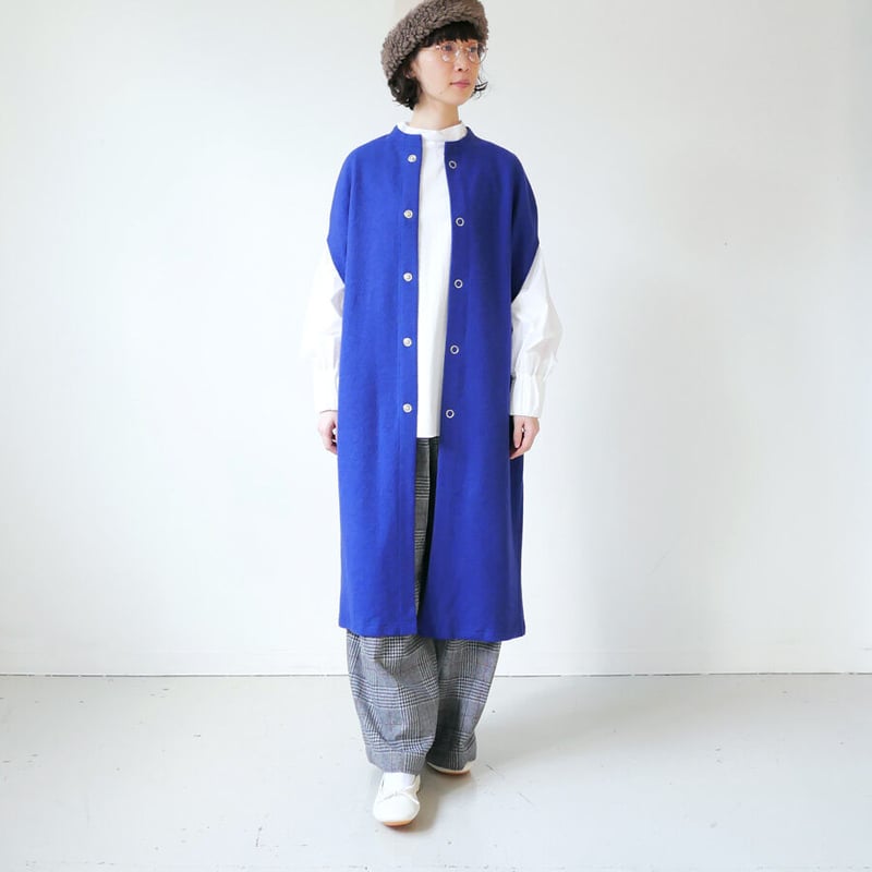 SI-HIRAI｜スーヒライ｜コクーン ROBE｜CHAW21-4413｜BLUE | GO