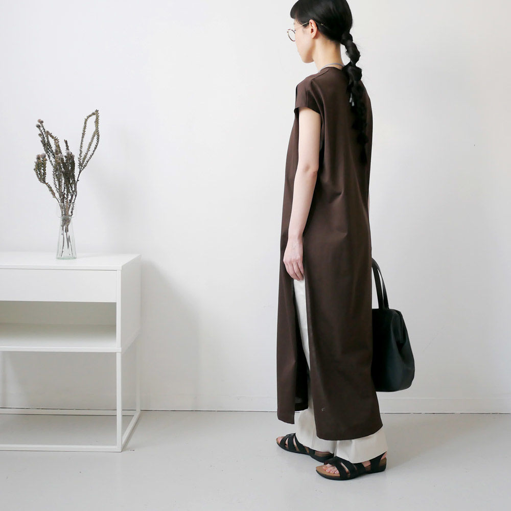 美品 サクラ SACRA リネンコットン ワッシャーティアードワンピース 美品 サクラ SACRA リネンコットン ワッシャーティアード